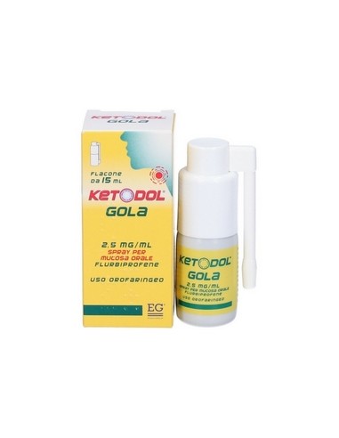 KETODOL GOLA OS SPRAY 15ML