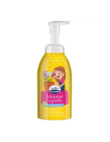 EUPHIDRA AMIDO MOUSSE  BAGNETTO 500ML