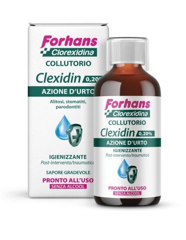 FORHANS CLEXIDIN 0.20 S/ALCOOL