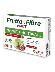 FRUTTA & FIBRE FORTE 24CUBETTI