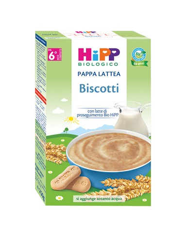 HIPP BIO PAP LATTCH BISC 250G