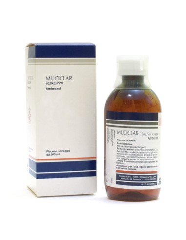 MUCICLAR SCIR 200ML 15MG/5ML