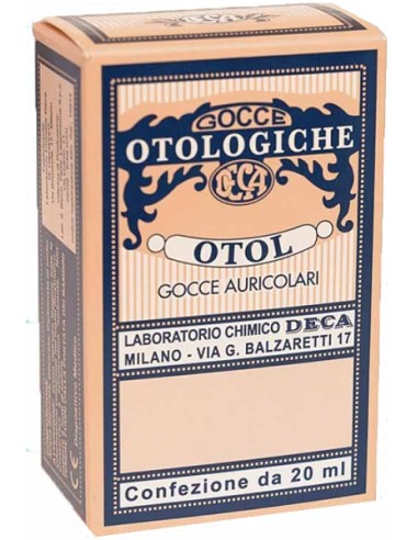 OTOL GOCCE AURICOARI 20ML